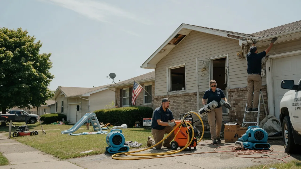 Water Damage Restoration in Niota, IL near me